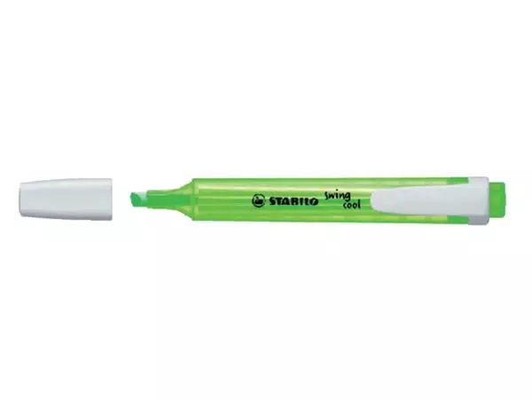 Een MARKEERSTIFT STABILO SWING COOL 275/33 GROEN koop je bij Kantoorvakhandel van der Heijde