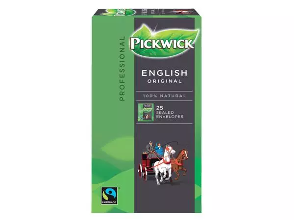 Een Thé Pickwick Fair Trade anglais 25x 2g koop je bij QuickOffice BV