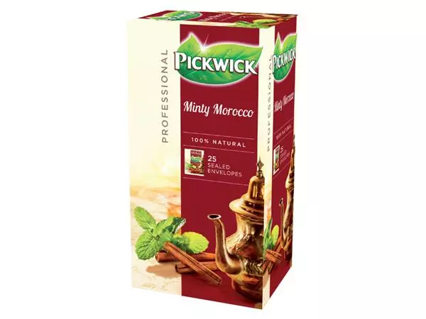 Een Thee Pickwick minty Morocco 2gr 25 stuks koop je bij NiceSupplies.nl