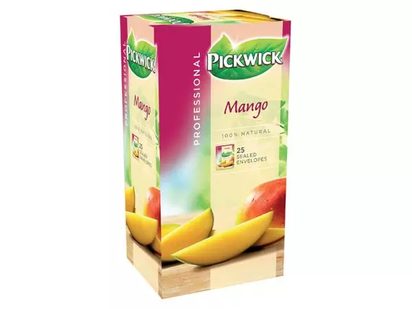 Een Thee Pickwick mango 25x1.5gr koop je bij Buro De Peuter