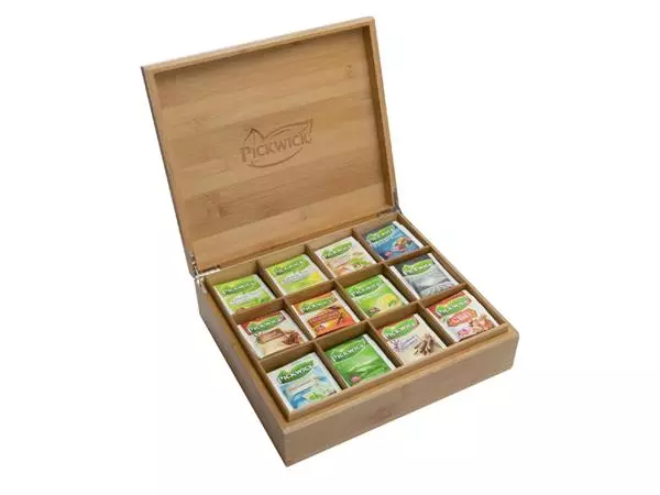 Een Coffret à thé Pickwick inclus 12 saveurs koop je bij Van Hoye Kantoor BV