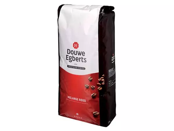 Een Koffie Douwe Egberts bonen Melange Rood 3kg koop je bij Buro De Peuter