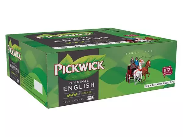 Een Thee Pickwick engelse melange 100x2gr met envelop koop je bij NiceSupplies.nl