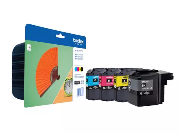 Een Inktcartridge Brother LC-129XLVALBP zwart + 3 kleuren koop je bij NiceSupplies.nl