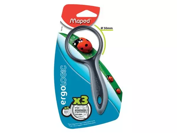 Een Loep Maped Ergologic 3x vergroting 50mm koop je bij NiceSupplies.nl