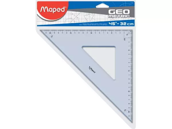 Een Geodriehoek Maped Geometric 32cm koop je bij NiceSupplies.nl