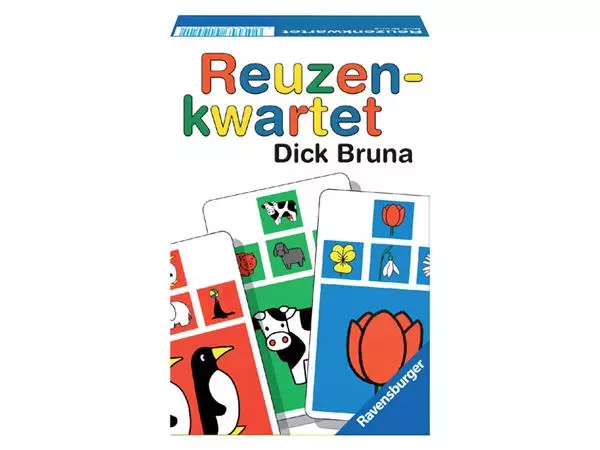 Een Spel Ravensburger Dick Bruna reuzenkwartet koop je bij Kantoorvakhandel van der Heijde