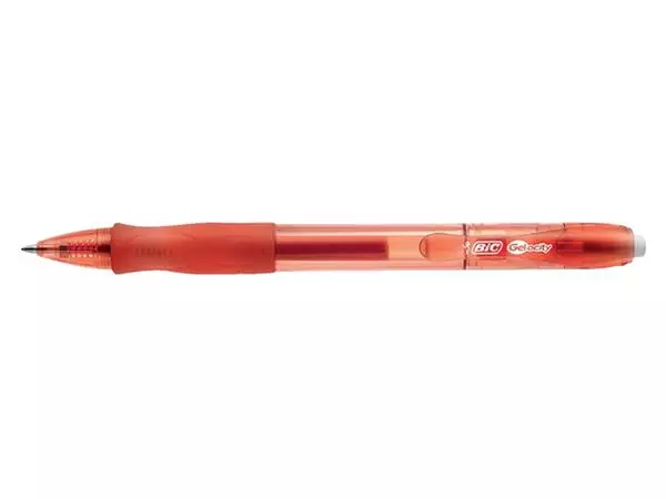 Een GELSCHRIJVER BIC GELOCITY M ROOD koop je bij Kantoorvakhandel van der Heijde