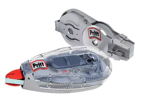 Een CORRECTIEROLLER PRITT NAVULBAAR FLEX 6MM koop je bij Kantoorvakhandel van der Heijde