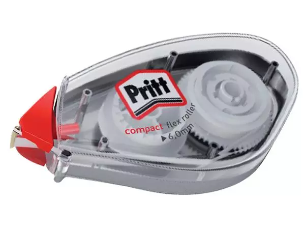 Een Correctieroller Pritt 6mmx10m compact flex op blister koop je bij NiceSupplies.nl