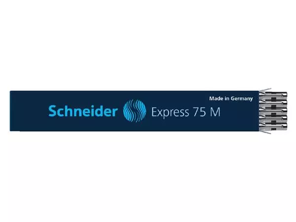 Een Balpenvulling Schneider Express 75 medium zwart koop je bij EconOffice
