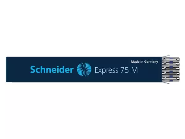 Een Balpenvulling Schneider Express 75 medium blauw koop je bij EconOffice