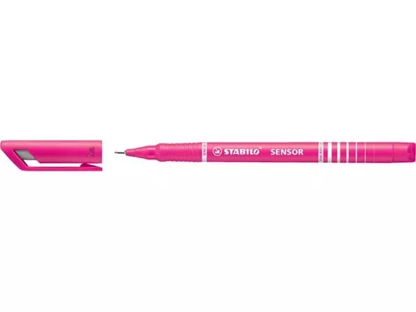 Een Fineliner STABILO Sensor 189/56 fijn roze koop je bij NiceSupplies.nl