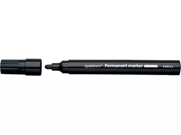 Een Permanent marker Quantore rond 1-1.5mm zwart koop je bij NiceSupplies.nl