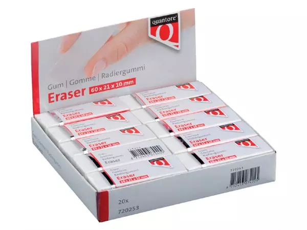 Een Gum Quantore 60x21x10mm koop je bij Kantoorvakhandel van der Heijde
