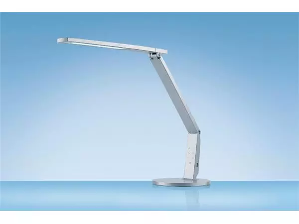 Een Bureaulamp Hansa led Vario Plus zilvergrijs koop je bij NiceSupplies.nl