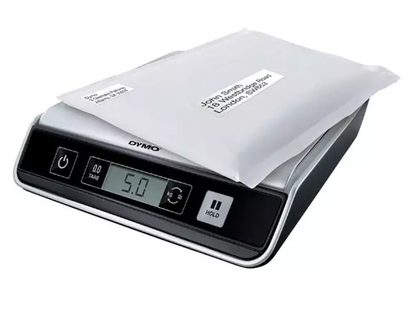 Een Pakketweger Dymo M10 digitaal tot 10 kilogram zilver/zwart koop je bij NiceSupplies.nl