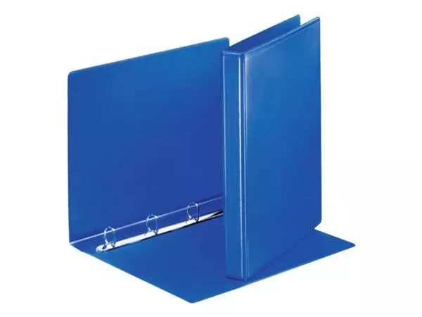 Presentatieringband Esselte A4 4-rings D-mech 20mm blauw