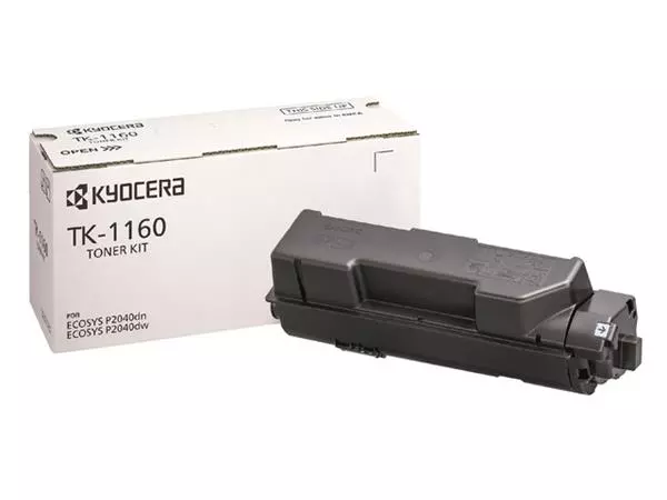 Een Toner Kyocera TK-1160K zwart koop je bij Buro De Peuter