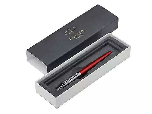 Een Balpen Parker Jotter Kensington red CT medium koop je bij NiceSupplies.nl