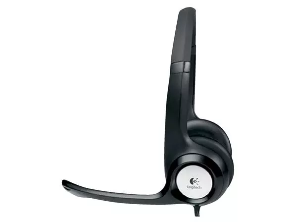 Een Headset Logitech H390 Over Ear zwart koop je bij NiceSupplies.nl