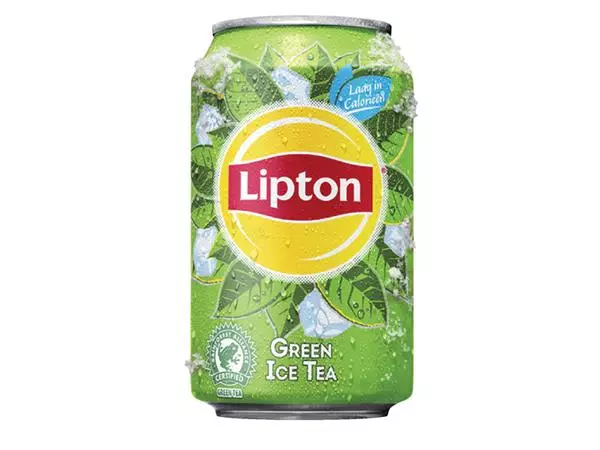 Een Frisdrank Lipton Ice Tea green blik 330ml koop je bij EconOffice