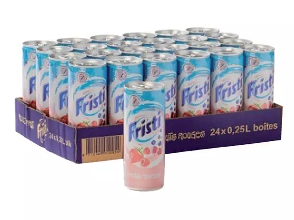 Een Frisdrank Fristi blik 250ml koop je bij NiceSupplies.nl