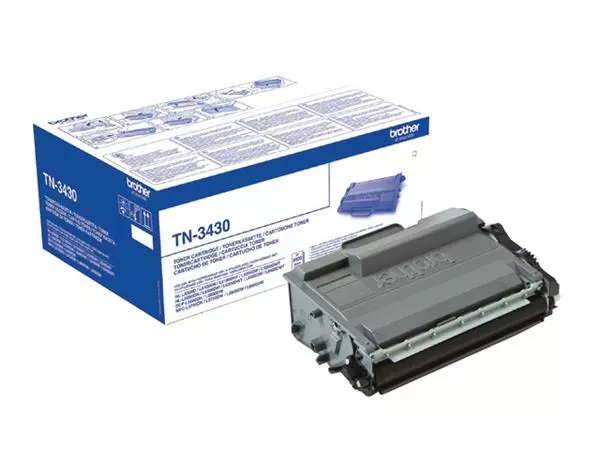 Een Toner Brother TN-3430 zwart koop je bij Buro De Peuter