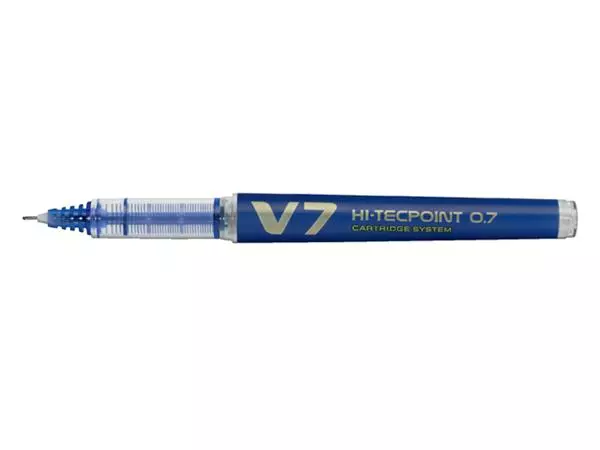 Een Rollerpen PILOT Begreen Hi-Tecpoint V7 medium blauw koop je bij NiceSupplies.nl