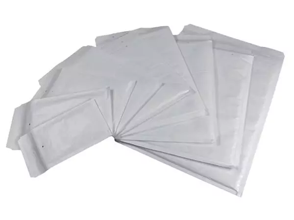 Een Envelop Quantore luchtkussen nr20 370x480mm wit 50stuks koop je bij NiceSupplies.nl