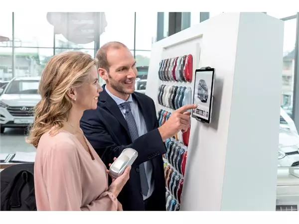 Een Tablethouder Durable voor aan de wand koop je bij Buro De Peuter