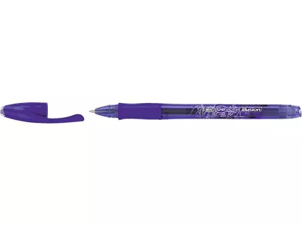 Een Gelschrijver Bic Gel-ocity illusion medium blauw koop je bij NiceSupplies.nl