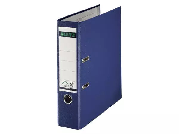 Een Ordner Leitz 1010 180° 80mm PP A4 blauw koop je bij Ziffo Kantoorcentrum BV