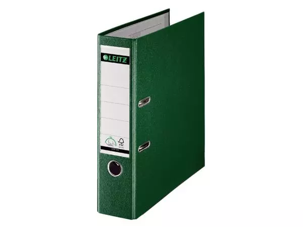 Een Ordner Leitz 1010 180° 80mm PP A4 groen koop je bij MegaOffice