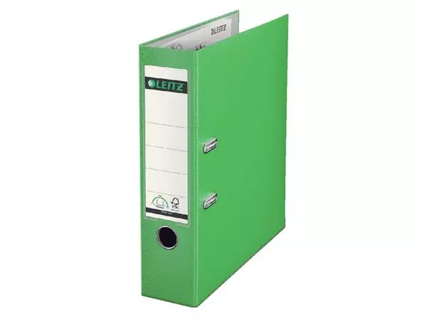 Een Classeur à levier Leitz 1010 180° A4 80mm PP vert clair koop je bij QuickOffice BV