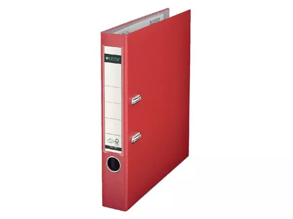 Een Ordner Leitz 1015 180° 52mm PP A4 rood koop je bij QuickOffice BV