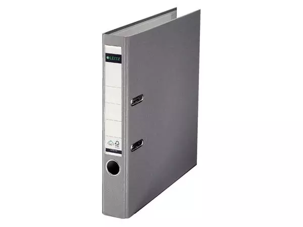 Een Classeur à levier Leitz 1015 180° A4 52mm PP gris koop je bij QuickOffice BV