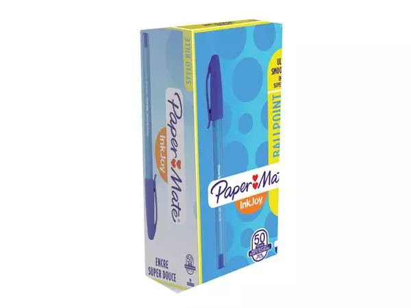 Een BALPEN PAPERMATE INKJOY 100 M BLAUW koop je bij Kantoorvakhandel van der Heijde