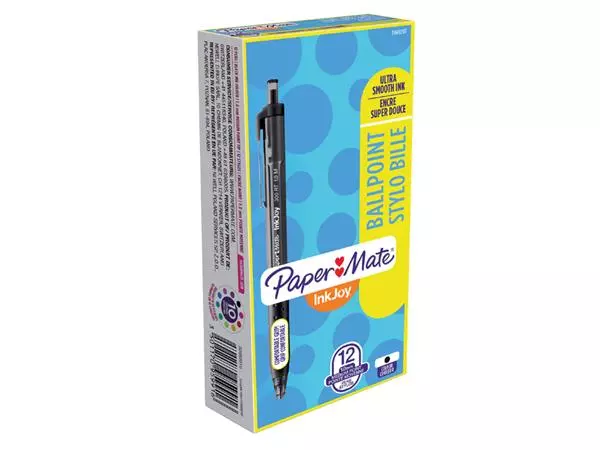 Een Balpen Paper Mate Inkjoy 300RT medium zwart koop je bij NiceSupplies.nl