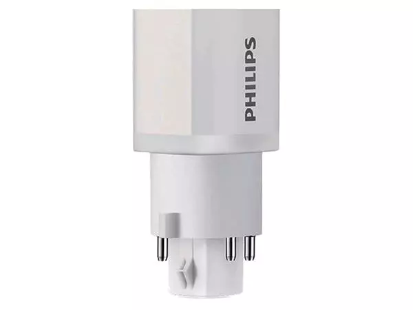 Een Ledlamp Philips CorePro Led PL-C 4P 9W 950lm 830 warm wit koop je bij Totaal Kantoor Goeree