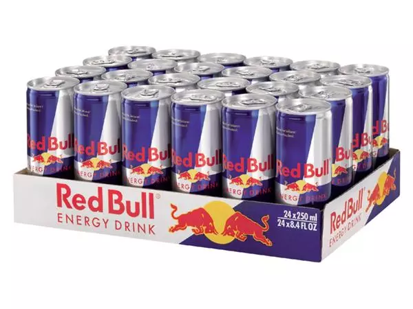 Een Energiedrank Red Bull blik 250ml koop je bij Dillen BV