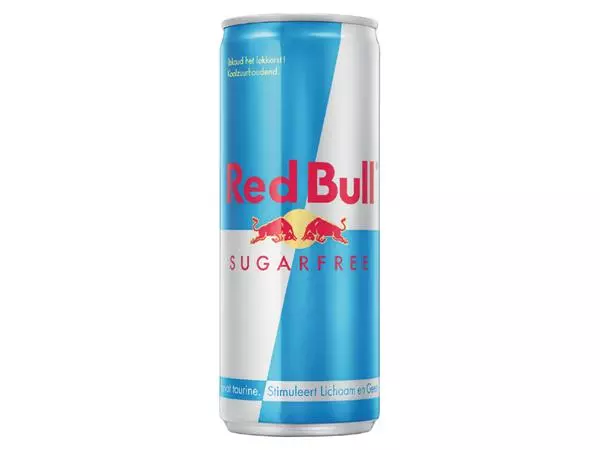 Een Energiedrank Red Bull sugarfree blik 250ml koop je bij Goedkope Kantoorbenodigdheden