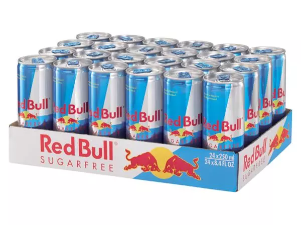 Een Energiedrank Red Bull sugarfree blik 250ml koop je bij Buro De Peuter