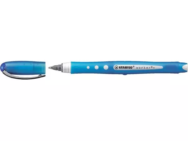 Een Rollerpen STABILO worker colorful 2019/41 medium blauw koop je bij NiceSupplies.nl