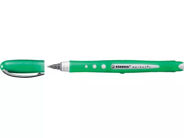 Een Rollerpen STABILO worker colorful 2019/36 medium groen koop je bij NiceSupplies.nl