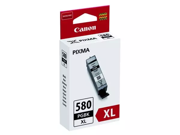 Een Inktcartridge Canon PGI-580XL zwart koop je bij Van Hoye Kantoor BV