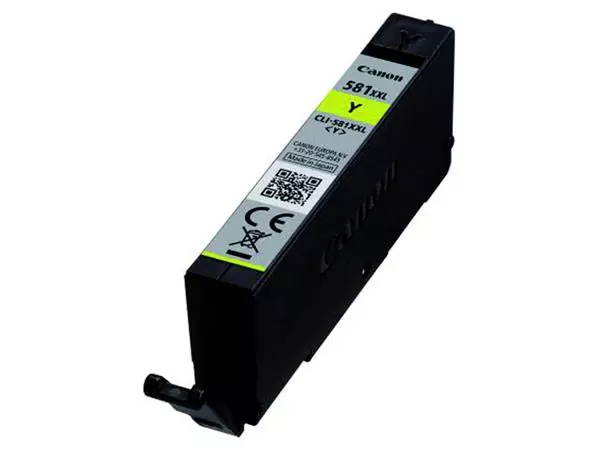 Buy your Inktcartridge Canon CLI-581XXL geel at QuickOffice BV