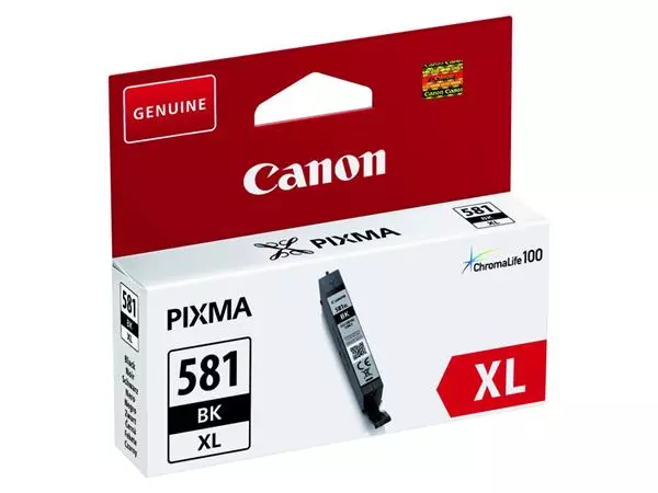 Buy your Inktcartridge Canon CLI-581XL zwart at QuickOffice BV