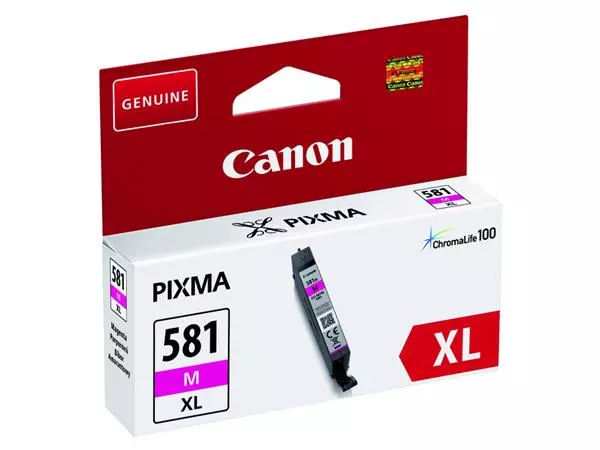 Een Inktcartridge Canon CLI-581XL rood koop je bij Goedkope Kantoorbenodigdheden