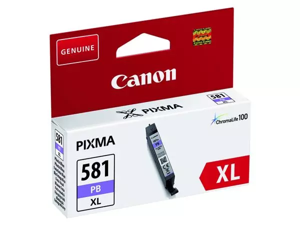 Een Inktcartridge Canon CLI-581XL foto blauw koop je bij Omnia 4 Office